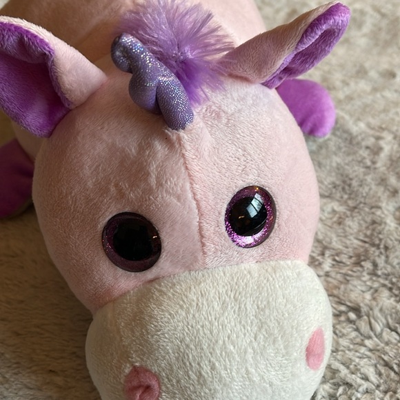 2 in 1 Flip it Plush Toy 14” Animals elephant unicorn - Picture 6 of 7